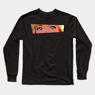 anime manga girls eyes Long Sleeve T-Shirt